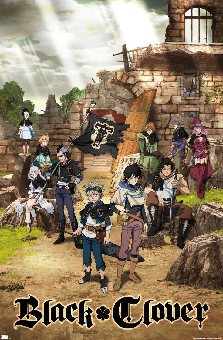لوجو انمي بلاك كلوفر